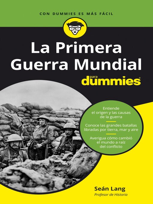 Title details for La Primera Guerra Mundial para Dummies by Sean Lang - Available